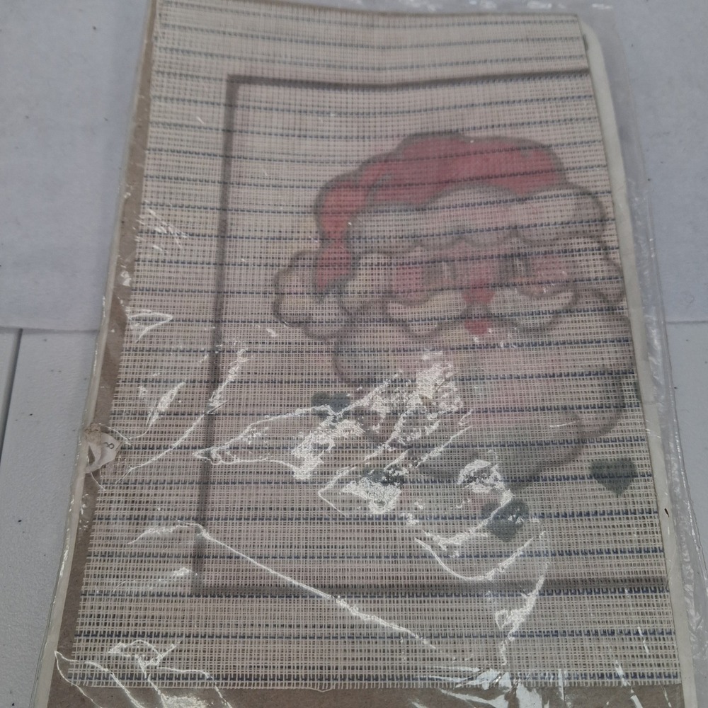 Vogart Crafts Waste Canvas Santa Claus Cross Stitch Tear-Away 7.5x10.5 1836 NEW